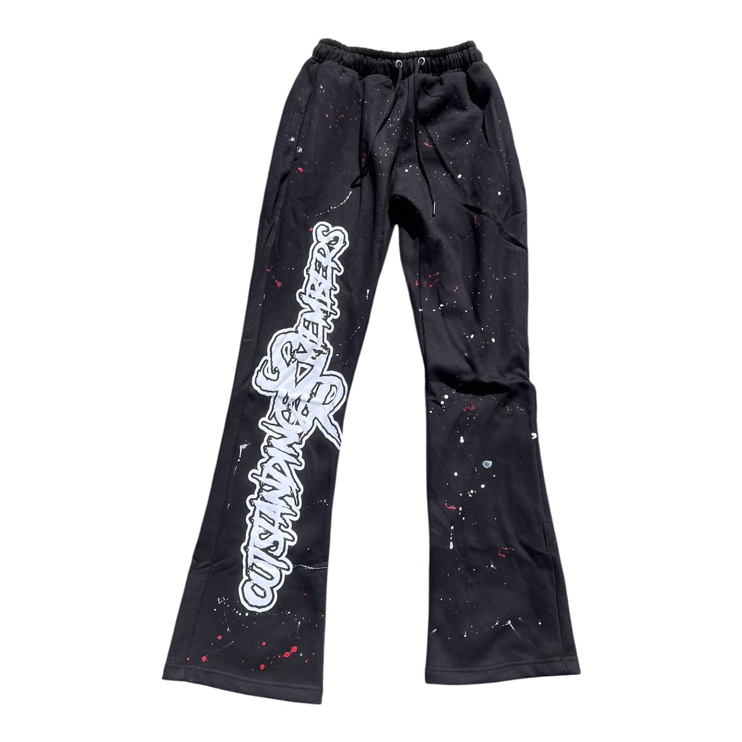 $MR X OM Black Splatter Sweats